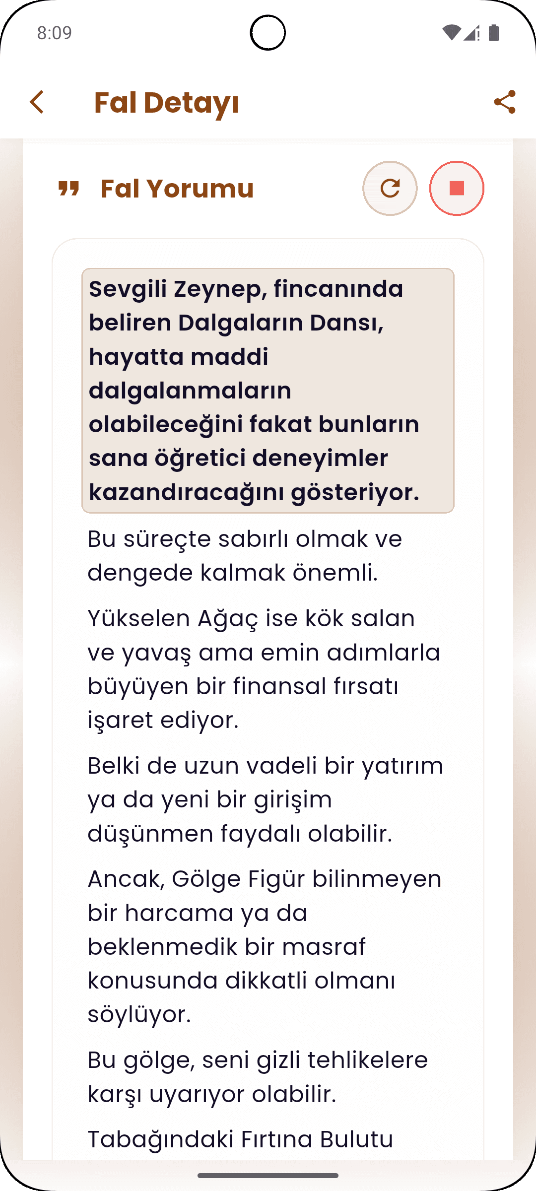Telvem Sesli Fal Deneyimi